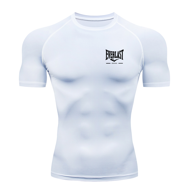 T Shirt Tight Fit - Maglietta aderente da corsa per uomo,